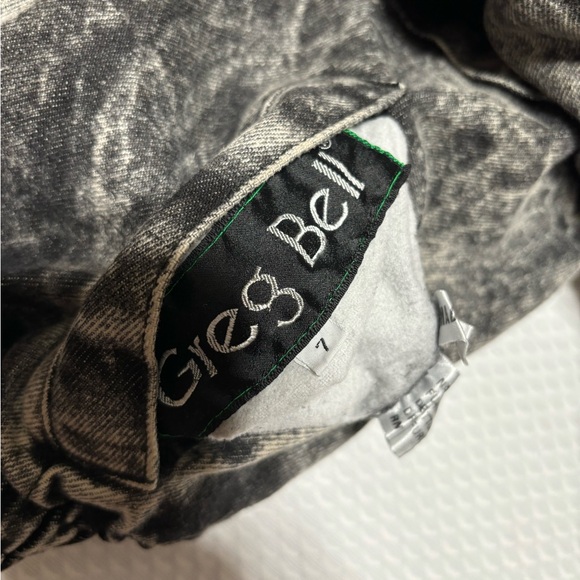 Greg Bell denim and rabbit Jacket - Picture 9 of 10